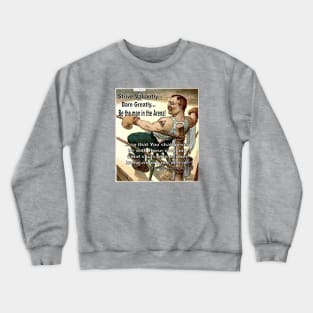 Man in the Arena Crewneck Sweatshirt